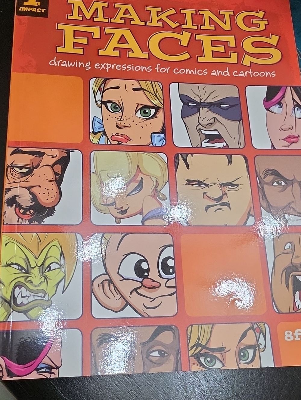 Making Faces Drawing Expressions for Comics and Cartoons - Orange